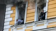 National Academy of Sciences Kyiv drone strike: One dead, three injured